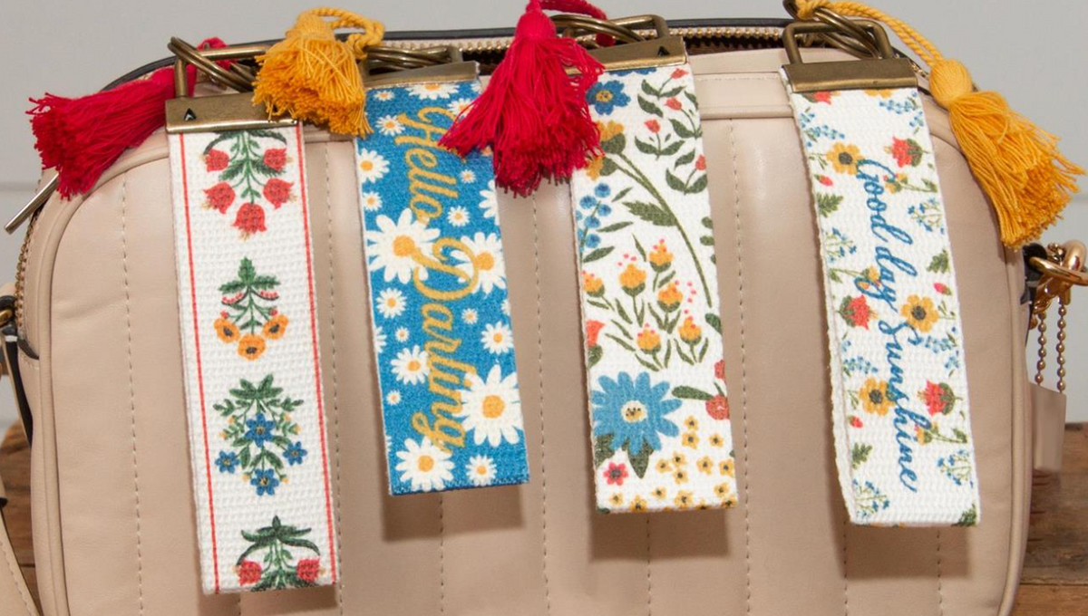Floral Wristlet Keychain