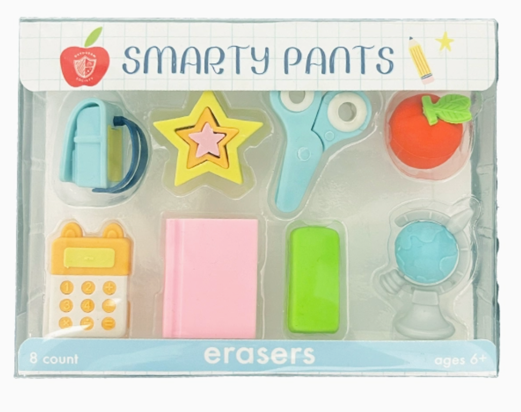 Smarty Pants Eraser Set