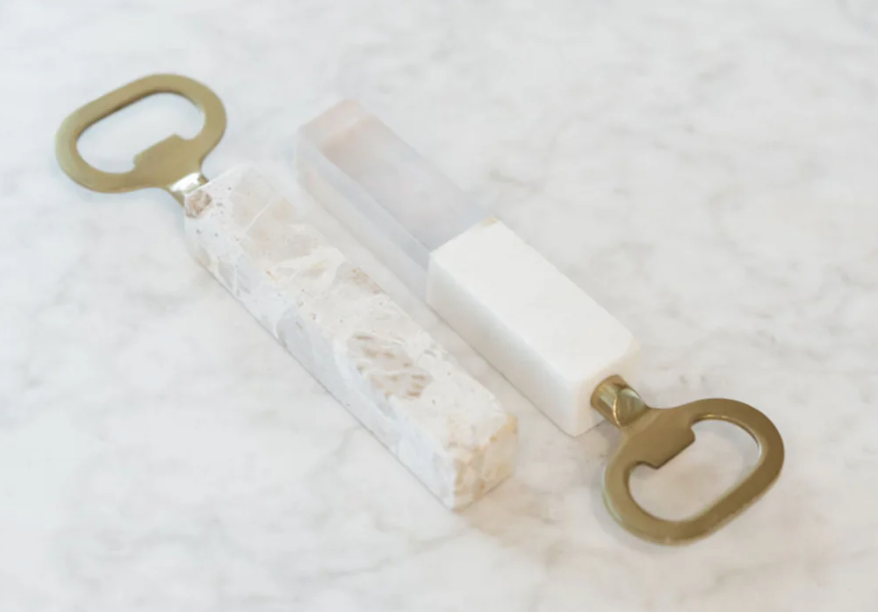 Marble &amp; Resin Bottle Openers