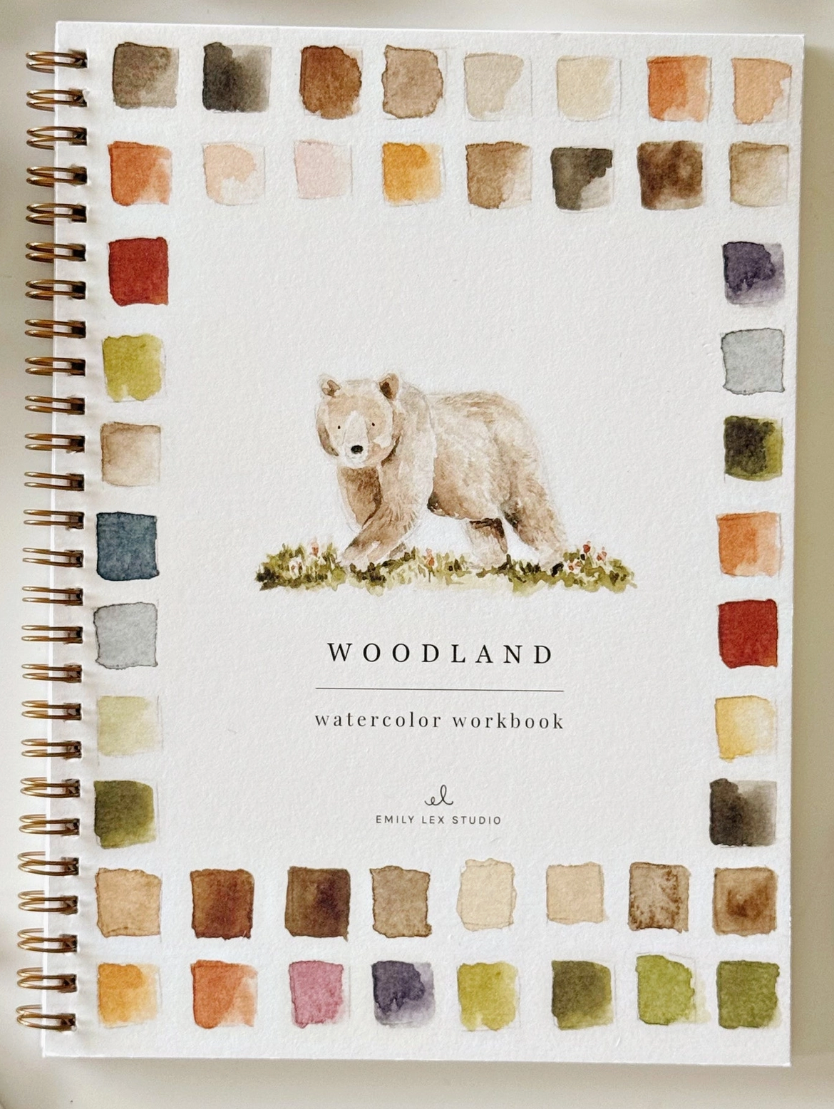 Woodland Watercolor Workbook