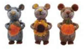 Handmade Wool Felt Mouse