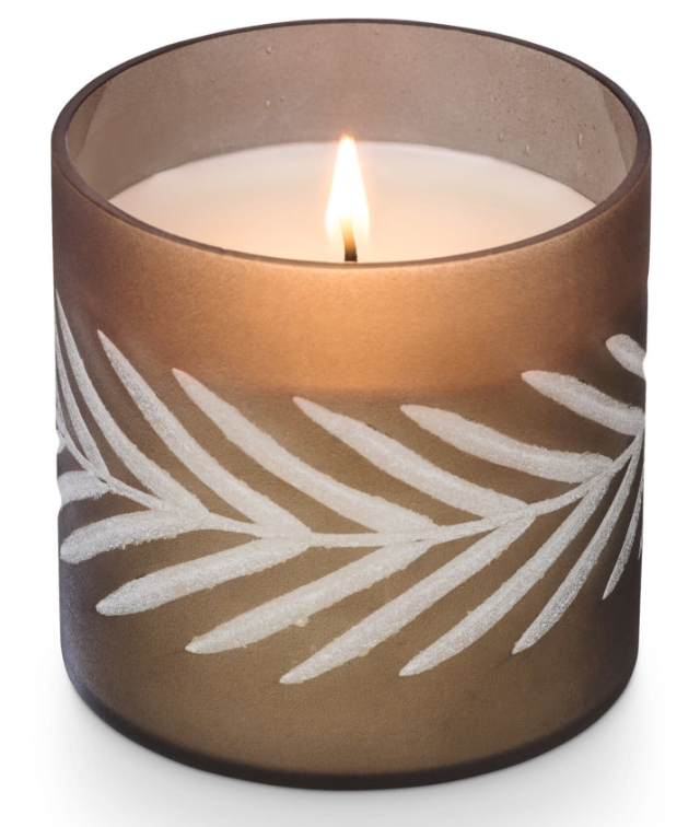 Woodfire Gather Glass Candle