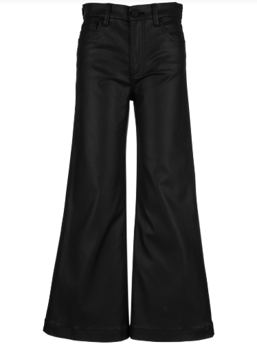 Coated High Rise Meg Fab Ab Wide Leg