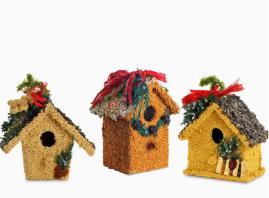 Holiday Birdie Cottage Treat- Singles