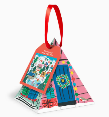 Alpine Cottage 130 Piece Puzzle Ornament