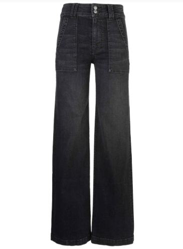 Jodi High Rise Straight Leg w/ Porkchop Pockets