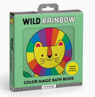 Wild Rainbow Color Magic Bath Book