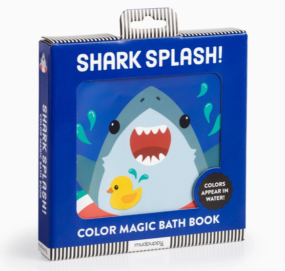 Shark Splash! Color Magic Bath Book