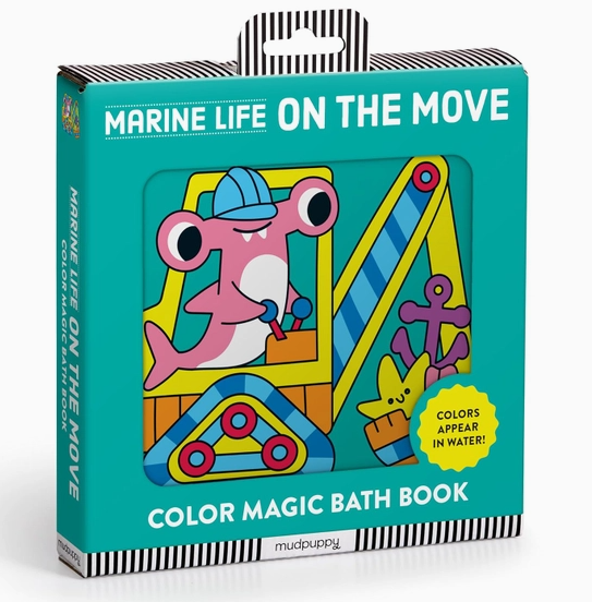 Marine Life On the Move Color Magic Bath Book