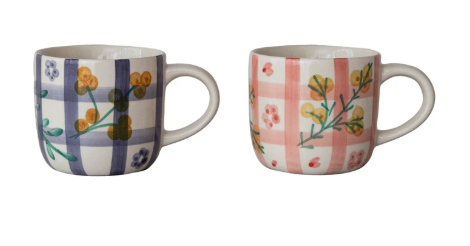 12 oz. Hand Painted Stoneware Mug