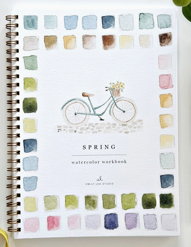 Spring Watercolor Workbook