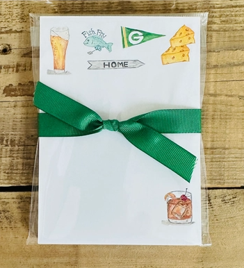 Wisconsin Watercolor Illustrated Notepad