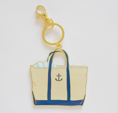 Canvas Tote Bag Charm
