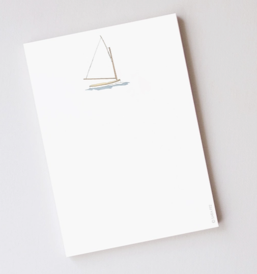 Sailboat Notepad