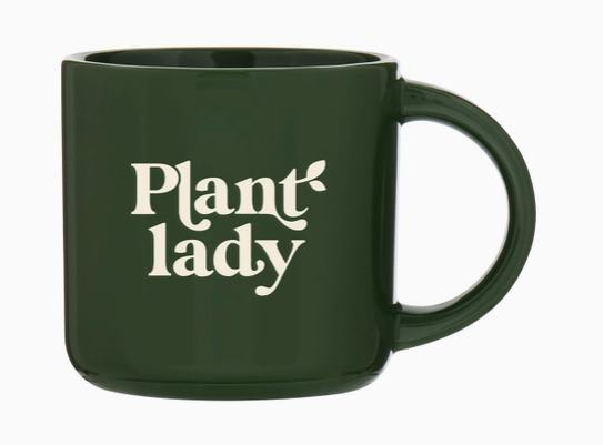 Plant Lady Ceramic Coffee Mug