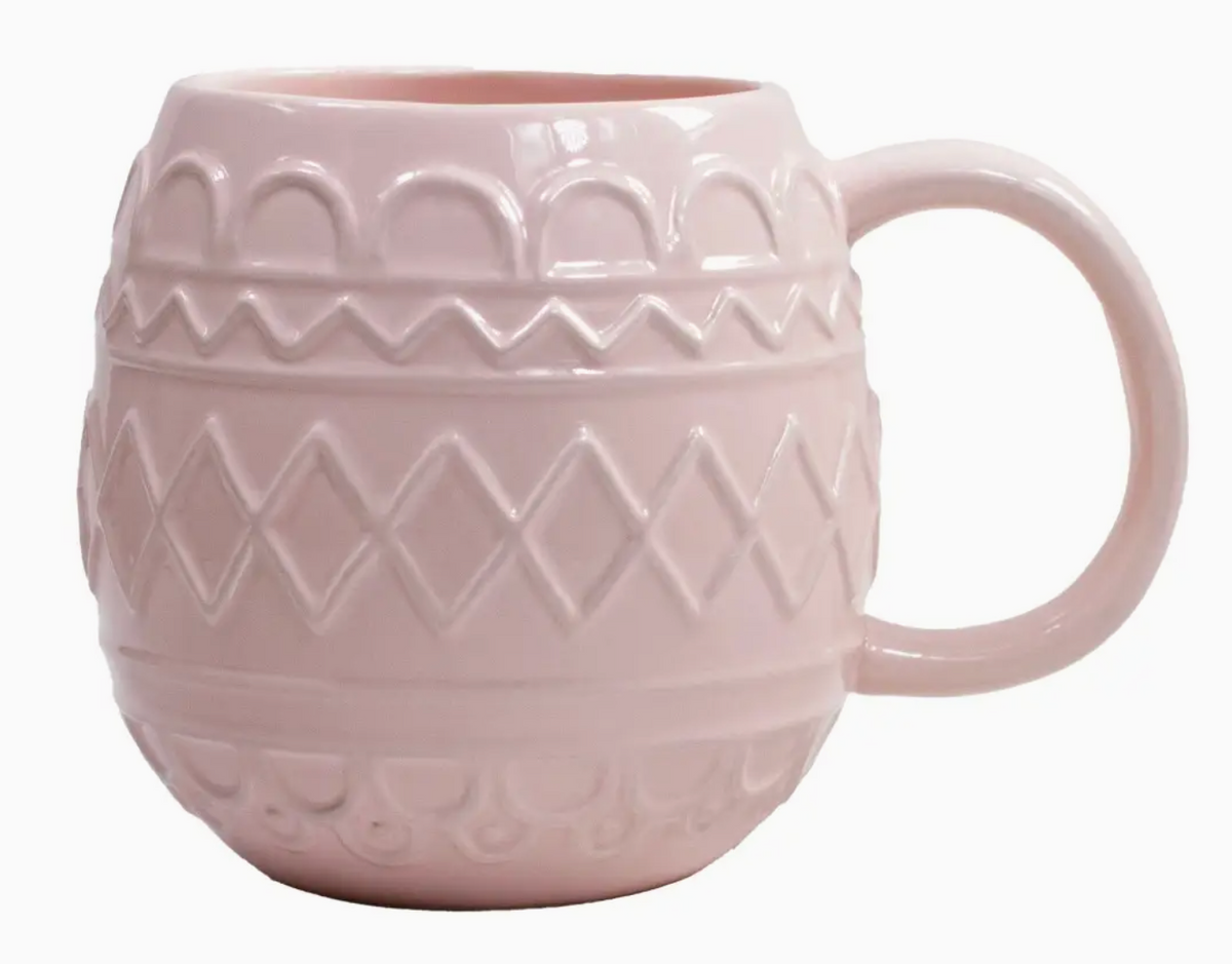 Embossed Egg Coffee Mug
