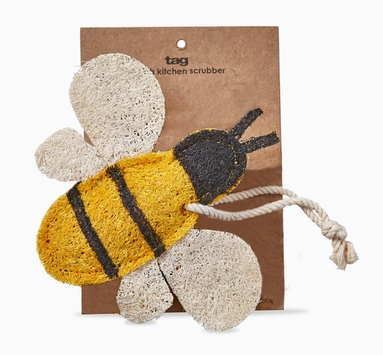 Bee Loofah Scrubber