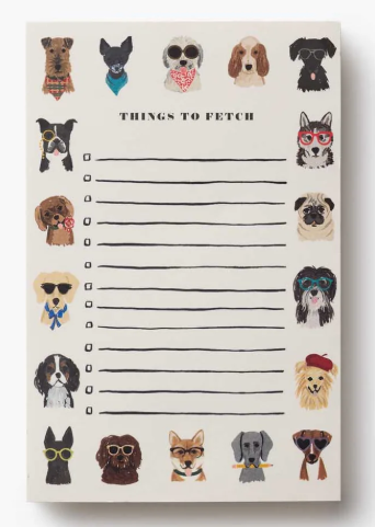Dog Days Notepad