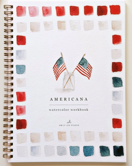 Americana Watercolor Workbook