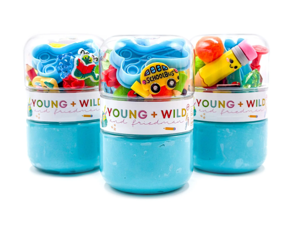 Grab &amp; Go Dough Jar- Back to School