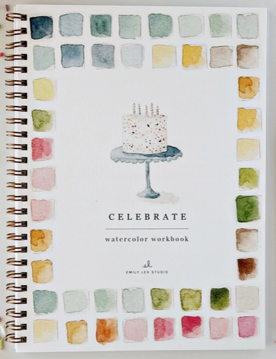 Celebrate Watercolor Workbook