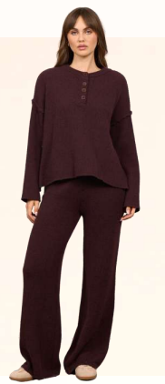Cozy Henley Sweater