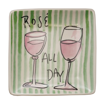 Stoneware Cocktail Plate
