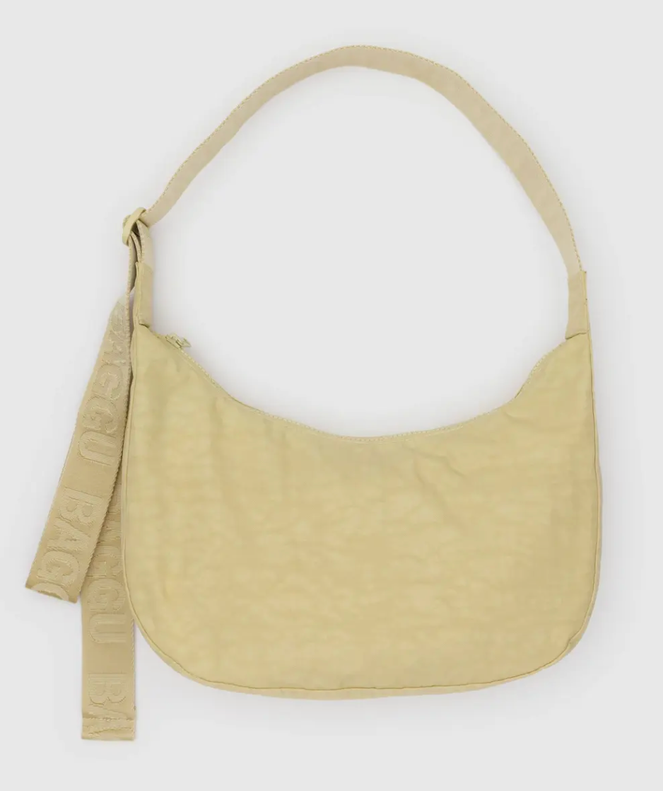 Medium Nylon Crescent Bag