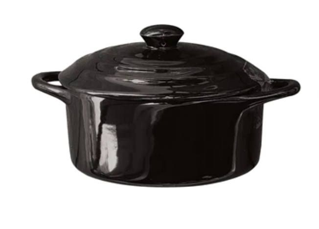 Stoneware Mini Baker with Lid