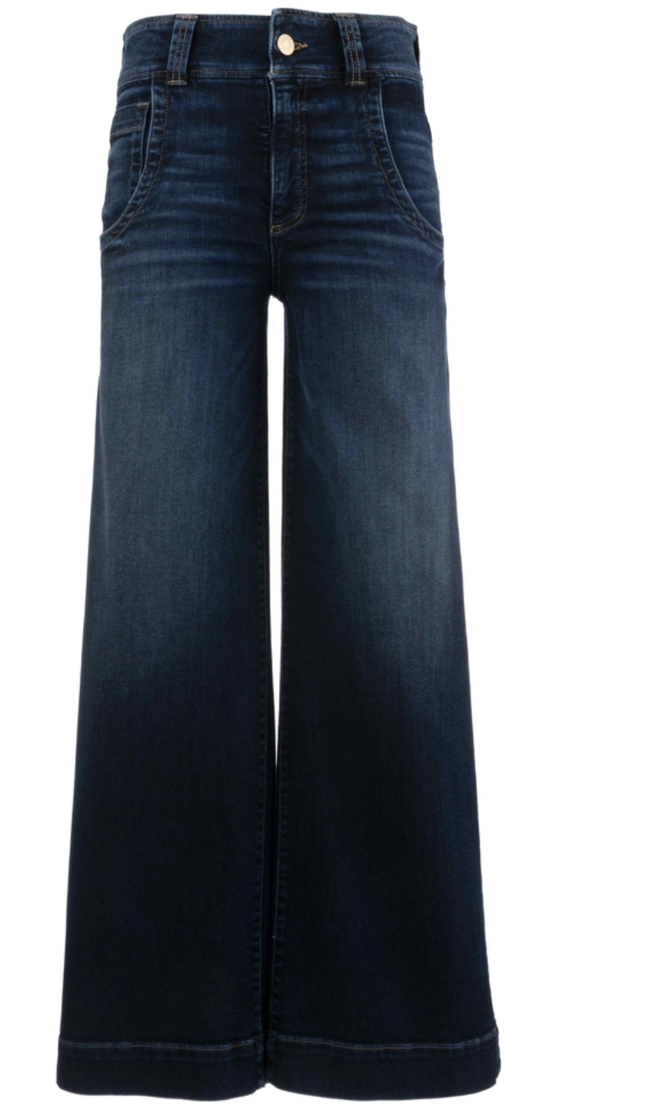 Meg High Rise Over Size Wide Stitch