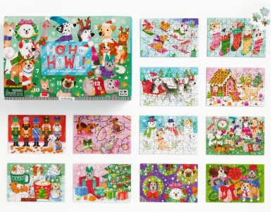 Ho Ho Howl! Countdown Puzzle Set