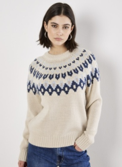 Fairisle Crew Neck Sweater
