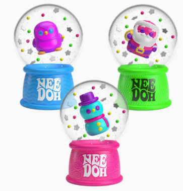 Nee Doh Snow Globe Squishy Stress Ball