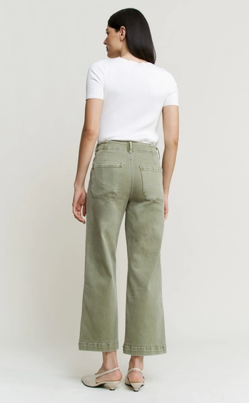 Super High Wide Cropped Utility