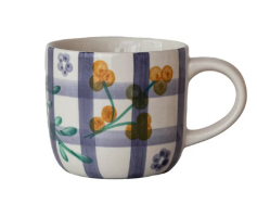 12 oz. Hand Painted Stoneware Mug