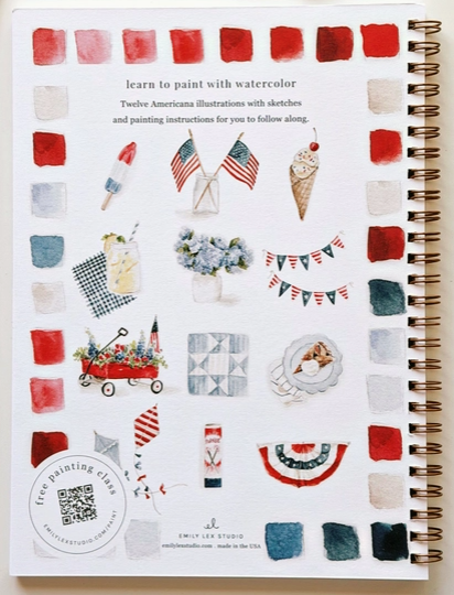 Americana Watercolor Workbook