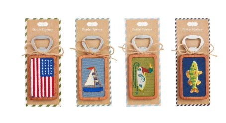 Embroidered Bottle Openers