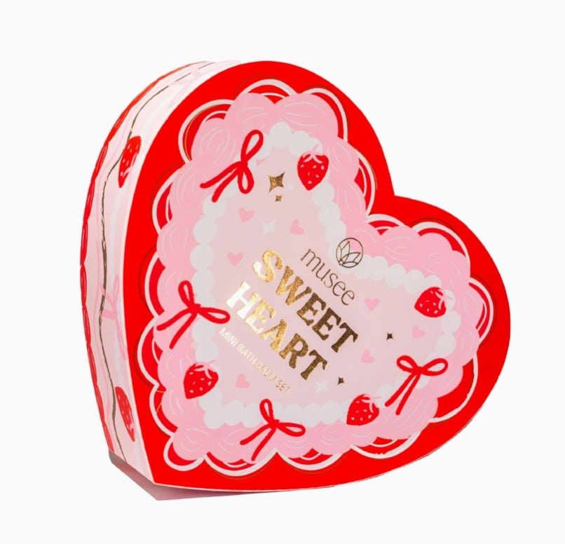 Sweet Heart Three Bath Balm Set