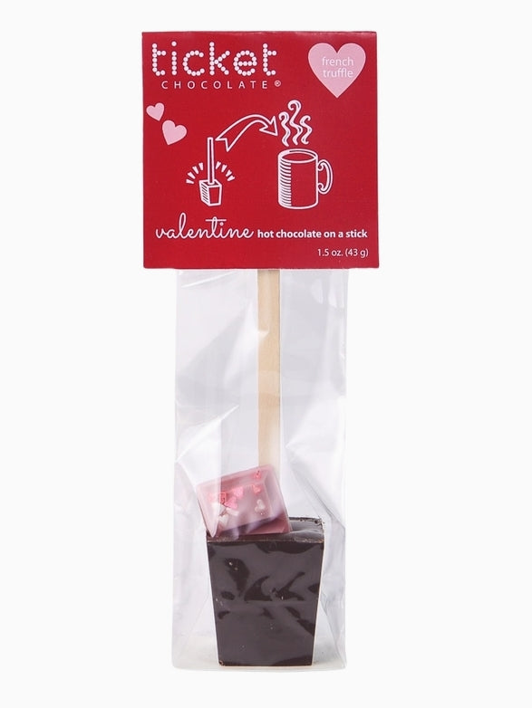 Valentine-Hot Chocolate On A Stick (French Truffle)