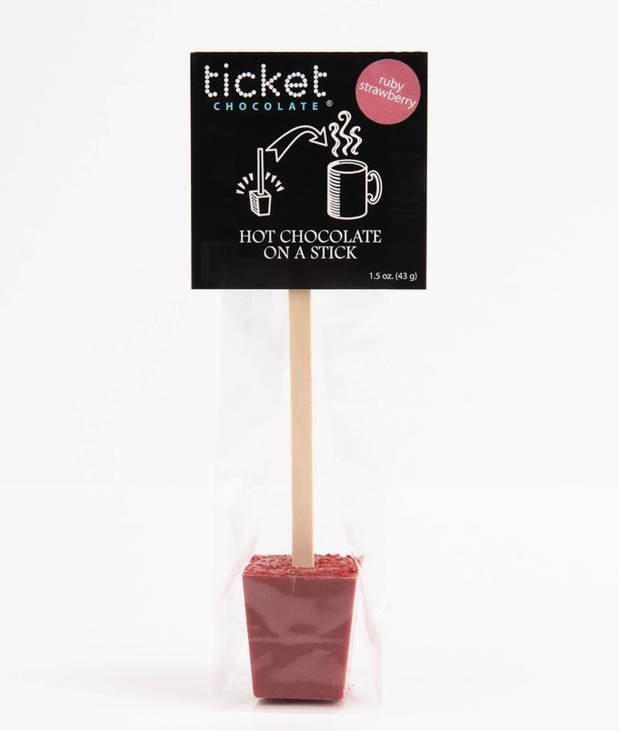 Valentine-Ruby Strawberry Hot Chocolate