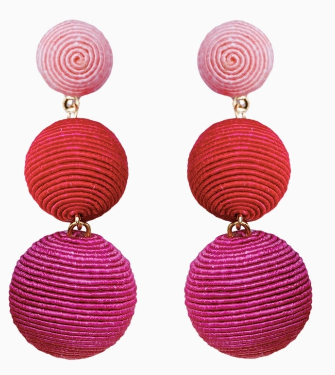 Ombre Holiday Lido Drop Earrings