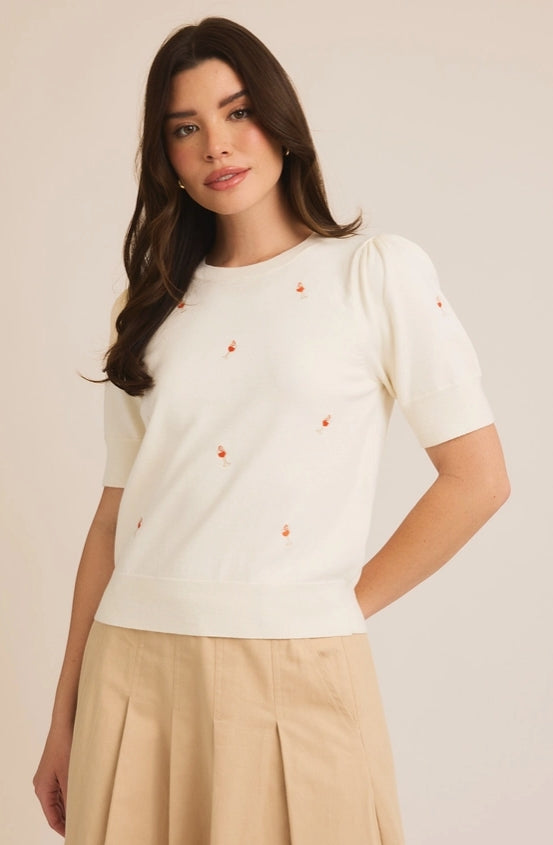 Aperol Spritz Sweater Top