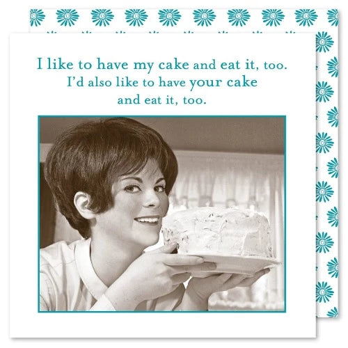 Cake and Eat It Too Napkin PK/20