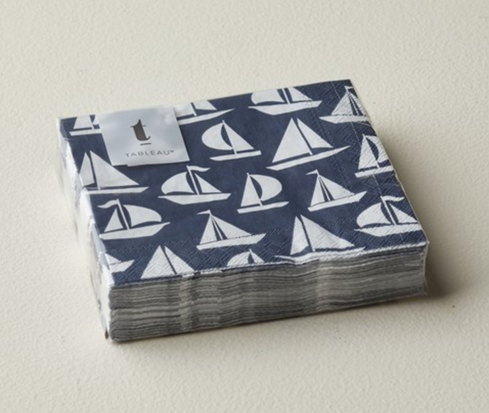 Sailboat Beverage Napkins