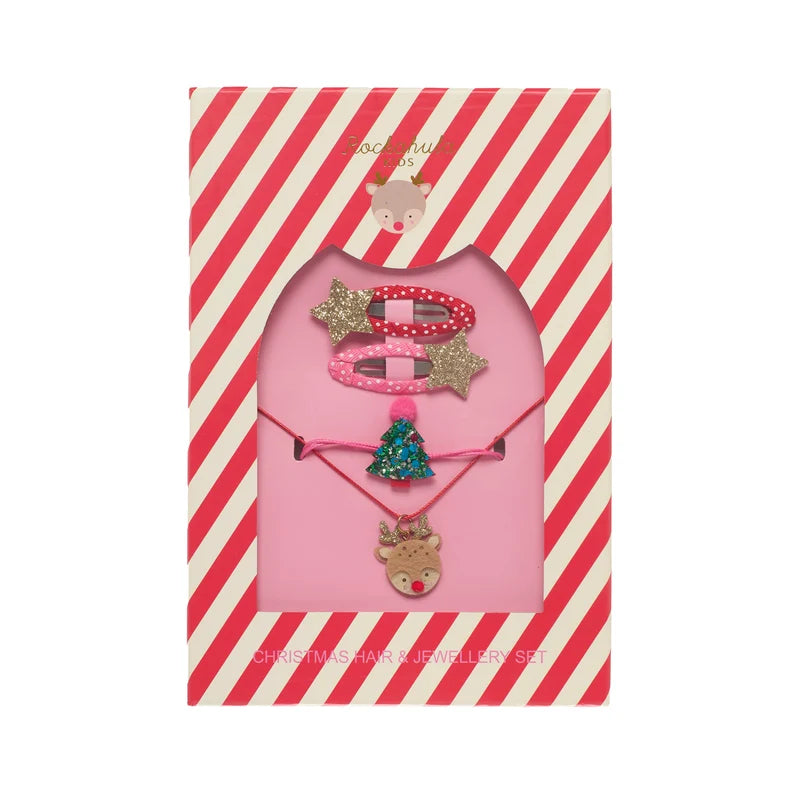 Christmas Hair &amp; Jewelry Set