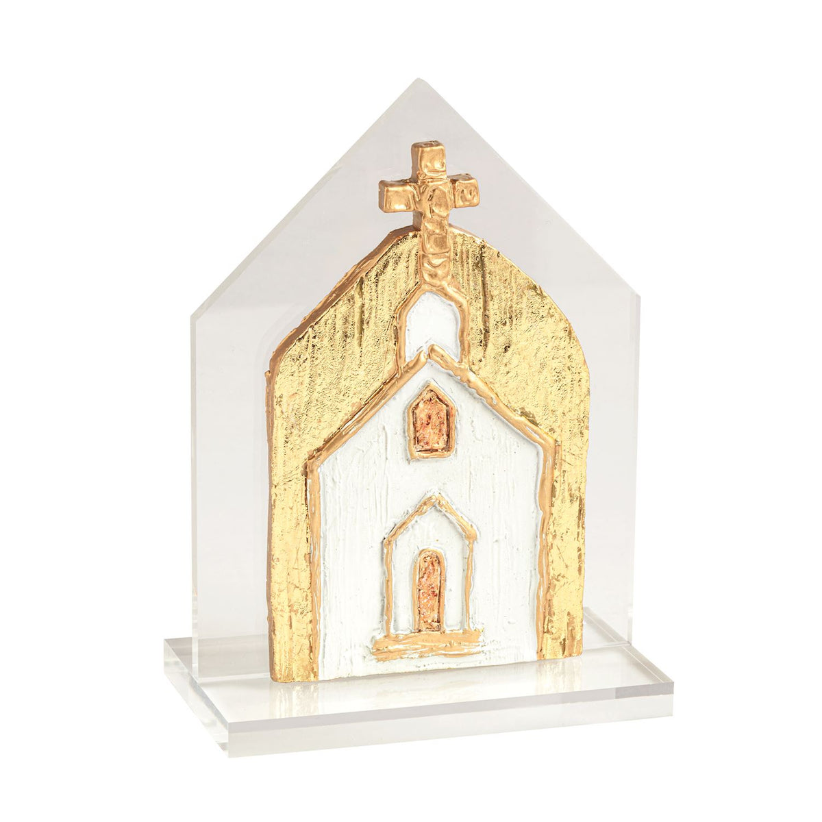 Painted Acrylic Churches