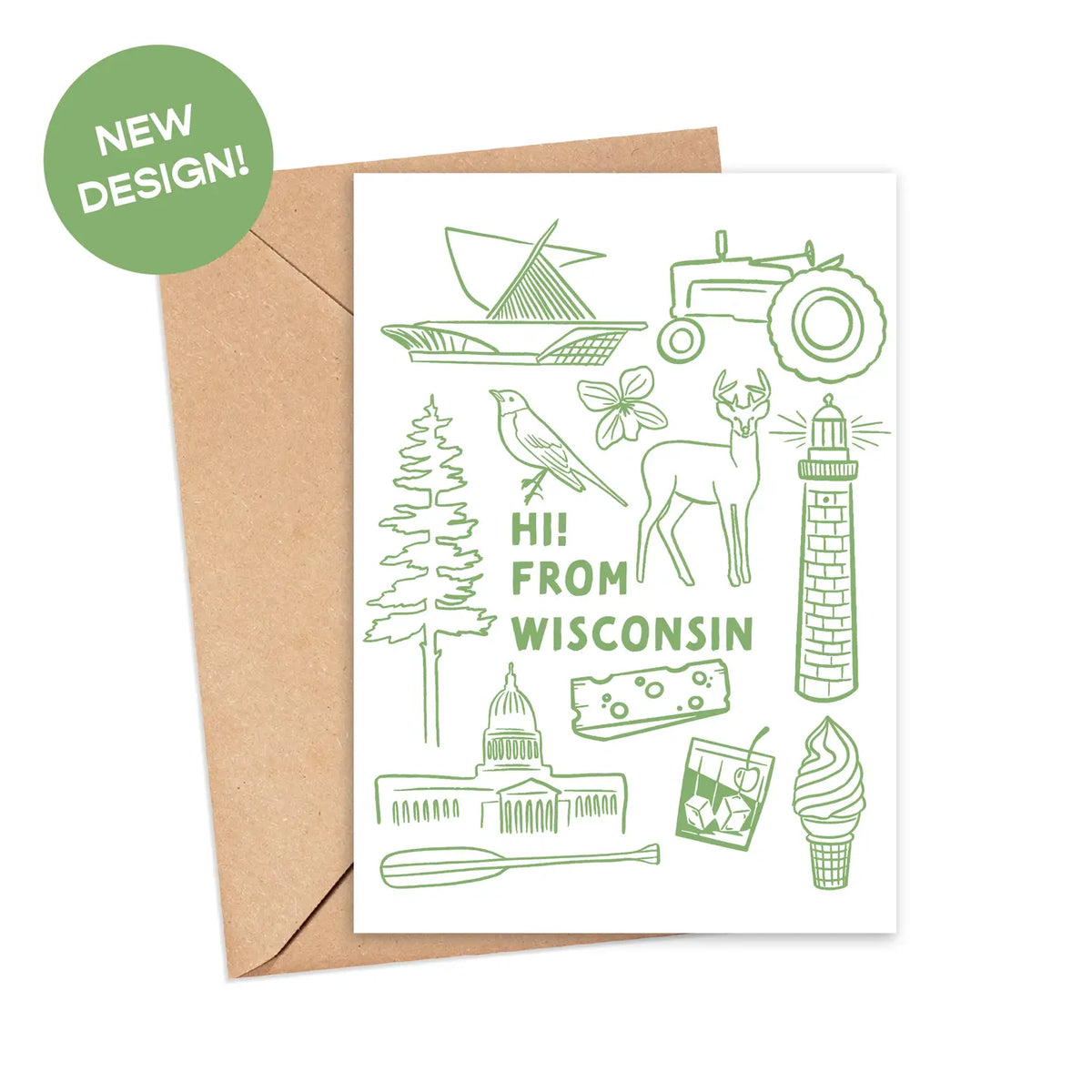 WI Greeting Card