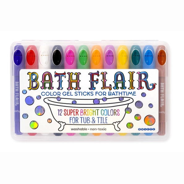 Bath Flair Color Gel Sticks for Bathtime