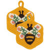 Bee Garden Crochet Sponges Set