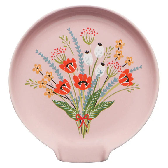 Bouquet Print Spoon Rest